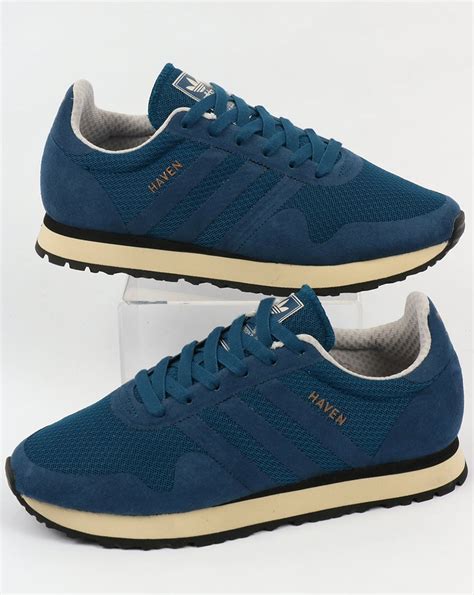 adidas haven dames blauw|Blauwe Adidas Haven .